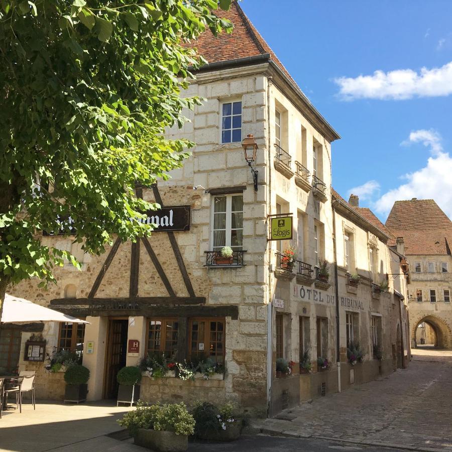 Logis - Hotel & Restaurant Du Tribunal Mortagne-au-Perche Buitenkant foto
