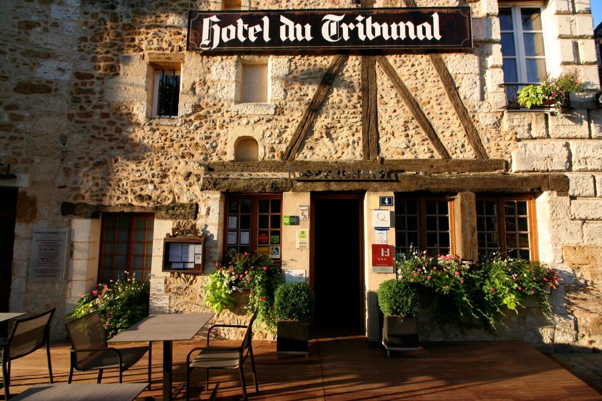 Logis - Hotel & Restaurant Du Tribunal Mortagne-au-Perche Buitenkant foto